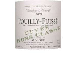   Auvigue Pouilly Fuisse Cuvee Hors Classe 750ml: Grocery & Gourmet Food