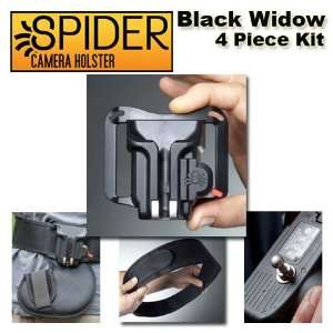  Spider Black Widow Camera Holster Kit: Camera & Photo
