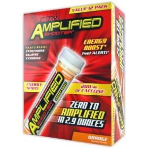  MetRX Amplified Energy Shooter Orange 2.9 Ounces( pack of 