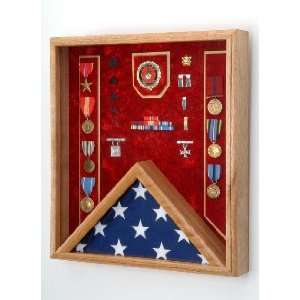    Flag Display case Combo Awards , Shadow Box: Home & Kitchen
