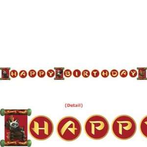  Kung Fu Panda Letter Banner: Toys & Games