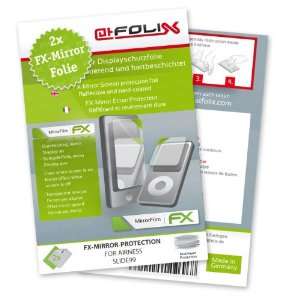 2 x atFoliX FX Mirror Stylish screen protector for Airness 