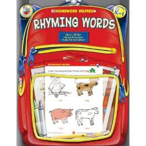   value Homework Helper Rhyming Words By Carson Dellosa Toys & Games