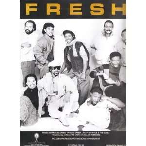  Sheet Music Fresh Kool And The Gang 158: Everything Else
