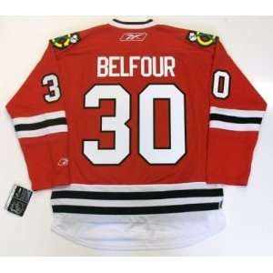  Ed Belfour Chicago Blackhawks Real Rbk Jersey