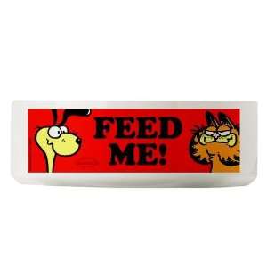  Feed Me Funny Large Pet Bowl by CafePress: Pet Supplies