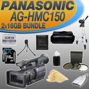  Panasonic Pro AG HMC150 3CCD AVCHD 24fps Camcorder with 