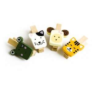   Animals 2]   Wooden Clips / Wooden Clamps / Mini Clips: Electronics