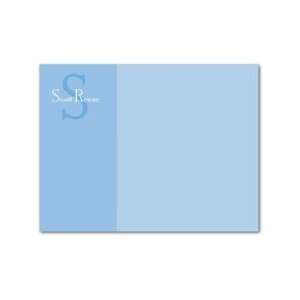  Thank You Cards   Blue Monogram Boy By Petite Alma: Health 