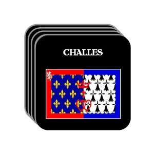  Pays de la Loire   CHALLES Set of 4 Mini Mousepad 