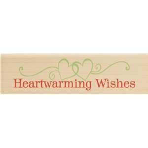  Verses Mounted Rubber Stamp, Heartwarming Wishes 