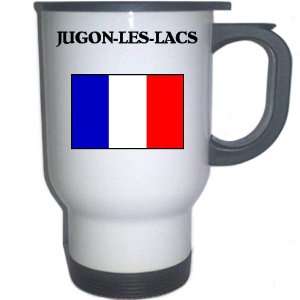  France   JUGON LES LACS White Stainless Steel Mug 