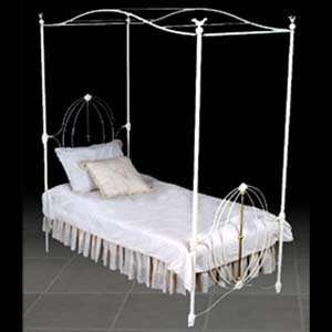  Corsican Complete Finished Canopy Kids Bed: Home & Kitchen