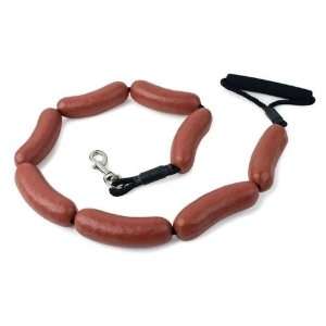  Hot DOG Sausage Links Dog Leash Pet Foam Rubber Handle 