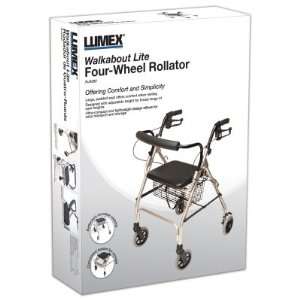 MOBILITY   Walkabout Lite Four Wheel Rollator #RJ4300G 