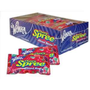 Spree Chewy Mixed Berry Roll (Pack of 24)  Grocery 