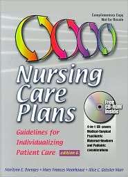 Nursing Care Plans: Guidelines for Individualizing Care, (0803609469 