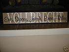 PERSONALIZED LDS FAMILY MEMBER NAMES WOODEN SIGN CUSTOM items in 