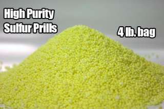 the hydro source high purity sulfur prills 4 lb bag