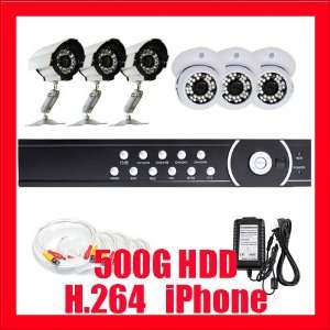   CMOS CCD Indoor Camera, 600 TV lines (500GB HDD): Camera & Photo
