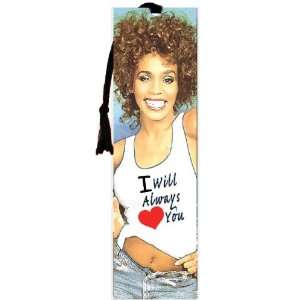  Whitney Houston I Will Always Love You Bookmark: Office 