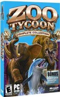 Zoo Tycoon Complete w/MarineMania+Dinosaur Digs PC NEW 805529127371 