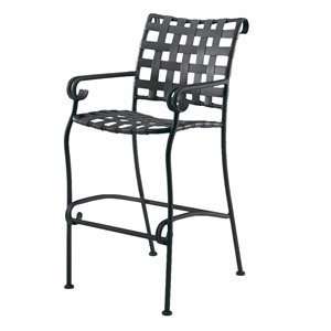  Woodard 16M481 52 3N Ramsgate Stationary Outdoor Bar Stool 