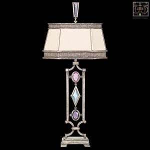  Fine Art Lamps 707210 3ST Encased Gems Bronze Patina Table 