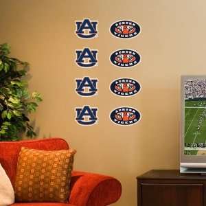  Auburn Tigers 8 Pack Team Logo Decals: Sports & Outdoors