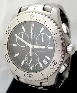 TAG HEUER LINK MENS STAINLESS CHRONOGRAPH CJ1110  
