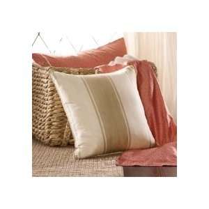  LAUREN HOME Villa Camelia Striped Pillow: Home & Kitchen