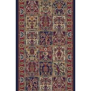  Concord 4080 Jewel Panel Red Traditional Rug: Furniture 