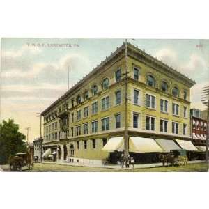  1910 Vintage Postcard YMCA   Lancaster Pennsylvania 