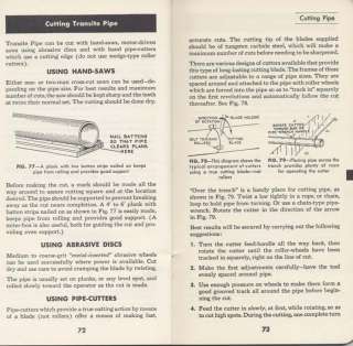 1950 Transite Pipe Guide Manual Asbestos Johns Manville  