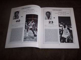 1979/80 Basketball Program Old Dominion Vs Rhode Island  