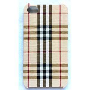  IPHONE 4G&4GS PLAID PATTERN CASE/COVER 