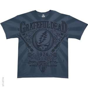 Grateful Dead San Francisco 74 T Shirt (Solid), L:  Sports 
