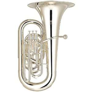  Yamaha YBB 632S Professional BBb Tuba, silver Musical 
