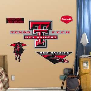  NCAA Texas Tech Red Raiders Logo Fat Head: Sports 