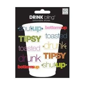  Drink Bling Stickers   Tipsy Cup Arts, Crafts & Sewing