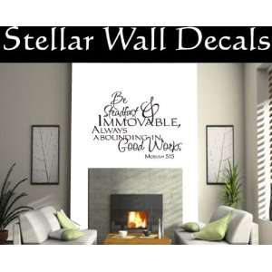   Wall Decal Mural Quotes Words Cl002besteadfastii 