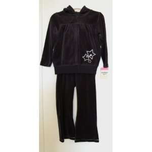  Oshkosh 2 Pieces Sweatsuit for 4 Years, Black Color Baby