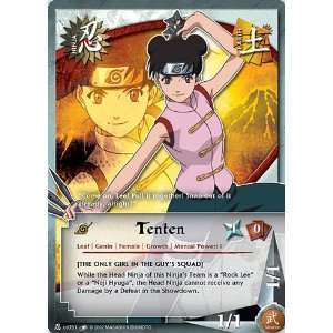   : Naruto TCG Quest for Power N US051 Tenten Common Card: Toys & Games