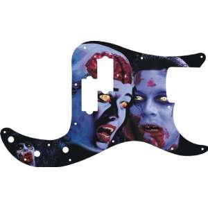  Zombie Invasion Graphical P Bass Standard Pickguard 