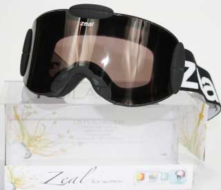 NEW Zeal ZJRZ Polarized Black Womens Girls ski snow snowboard goggles 