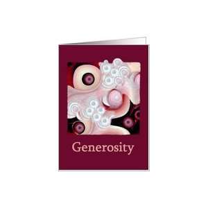  Generosity   Encouragement Greeting Card Card Health 