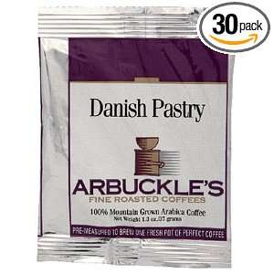 Arbuckles Fine Roasted Coffee, Danish Pastry, Ground Coffee, 1.3 