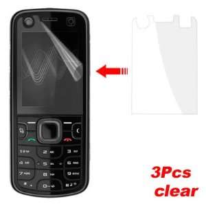   Clear Plastic LCD Screen Protective Film for Nokia 5320: Electronics