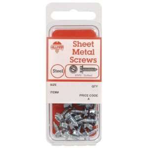   Washer Zinc Plated Steel Sheet Metal Screws (5320): Home Improvement