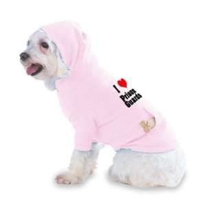 Love/Heart Prison Guards Hooded (Hoody) T Shirt with pocket for your 